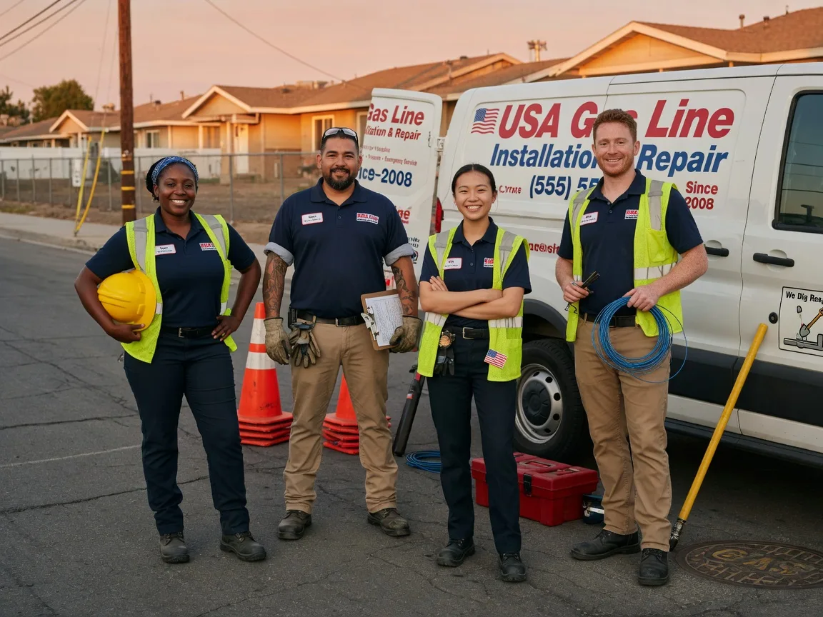 Gas Line Installation company in Somerset, CA